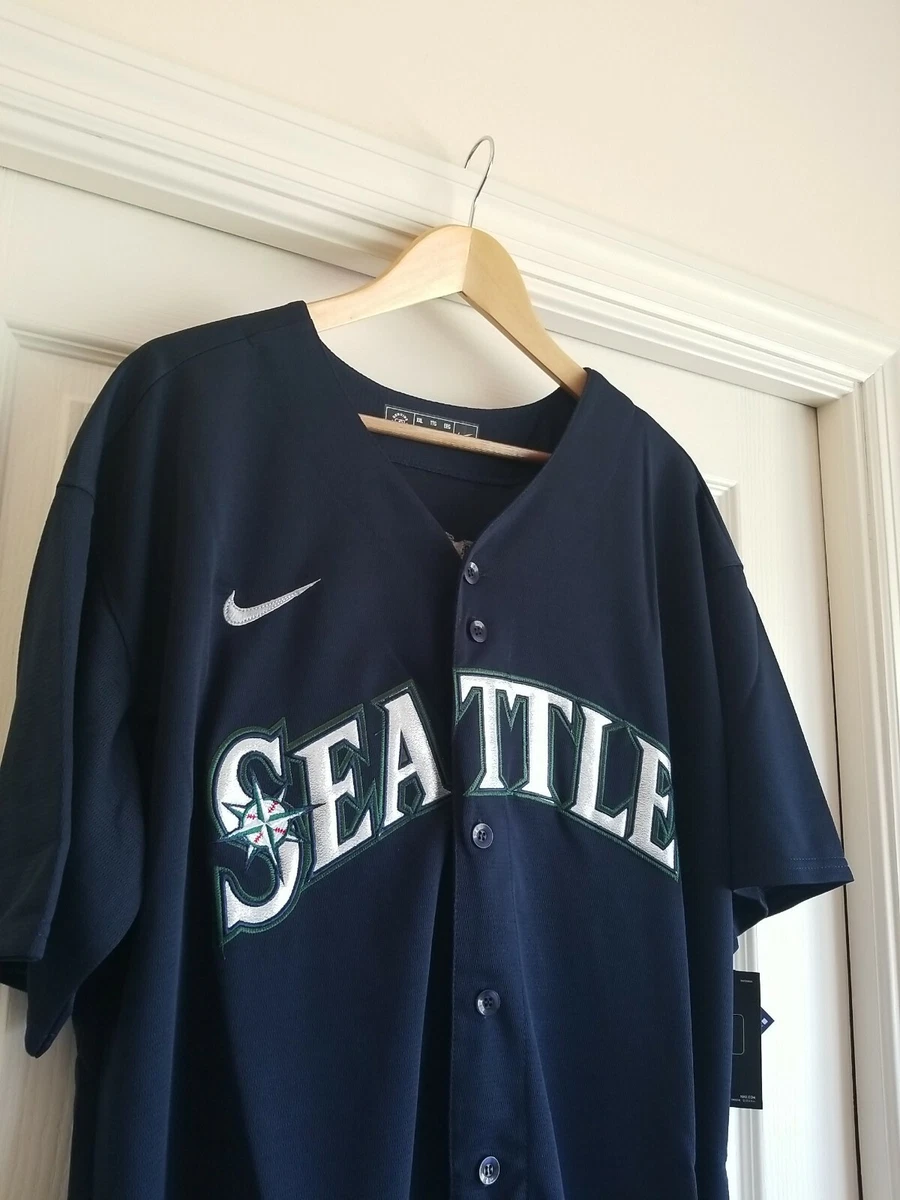 Shirts, Ken Griffey Jr Seattle Mariners Green Retro Throwback Jersey 3xl