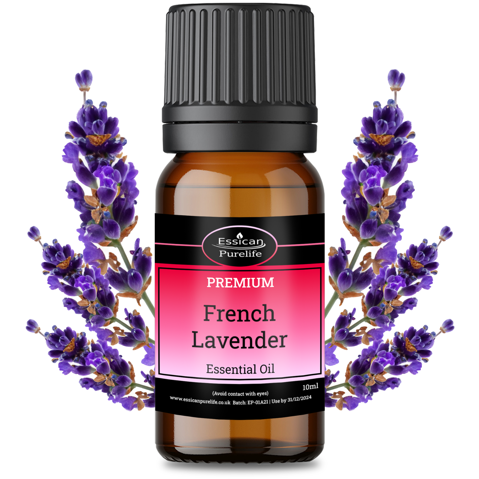 10ml LAVENDER (FRENCH) ESSENTIAL OIL - 100% Pure and Natural (Aromatherapy)
