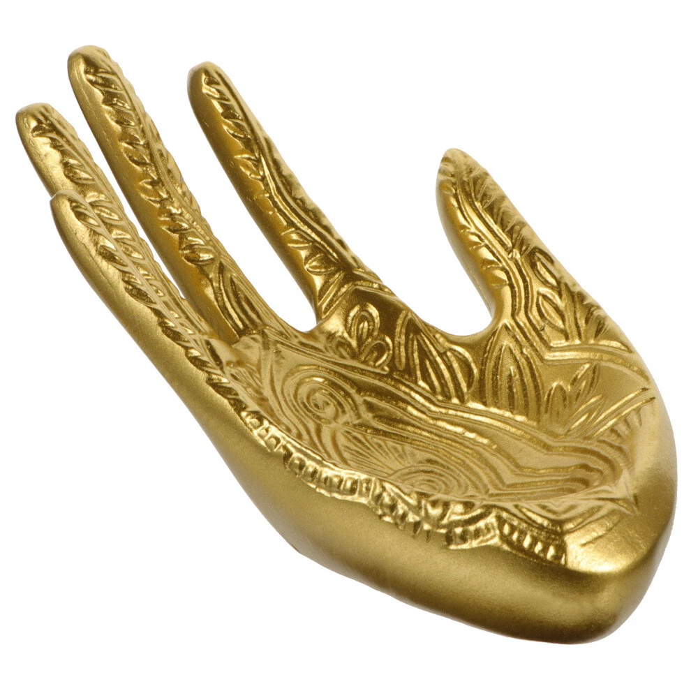 Gold hand cheap jewelry holder