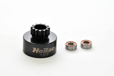 NEW HoBao Clutch Bell 12T with 5x10mm Bearing : Hyper VS Nitro Buggy