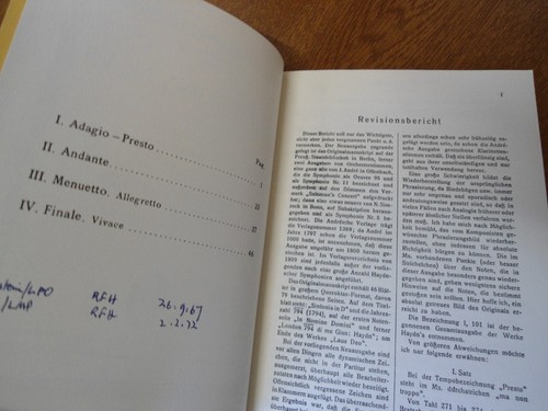 No.439 HAYDN Symphony No.101 The Clock - Edition EULENBURG Orchestra Score - Picture 6 of 14