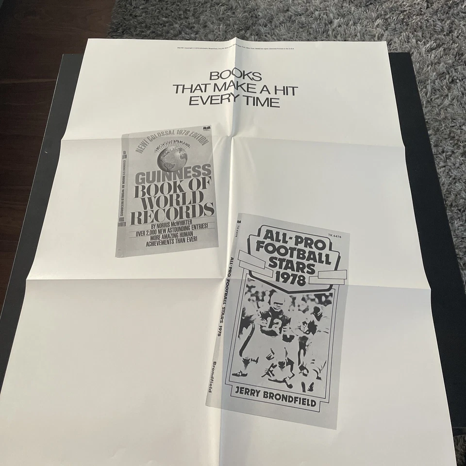 1978 Reggie Jackson Poster Scholastic Magazine Fold-Out 19 x 25" - Image 3 of 4