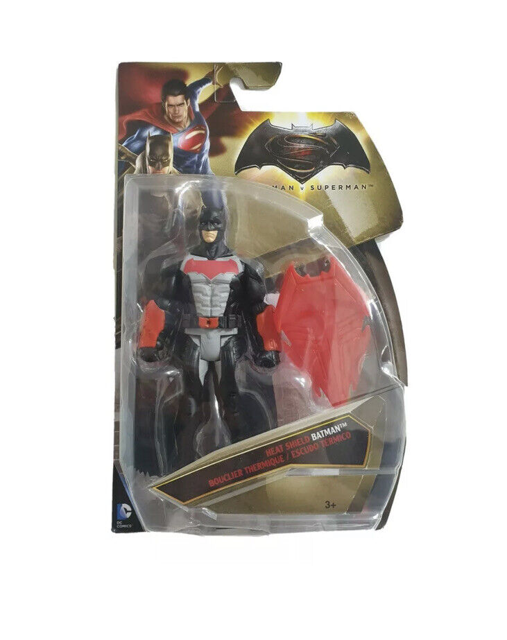 New BATMAN V SUPERMAN Heat Shield Batman DC COMICS w/ Thermal Shield 
