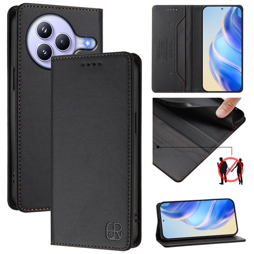 For Xiaomi Civi 5 Pro, Luxury Shockproof Cover Flip Leather Wallet Card Case - 第 15/30 張圖片