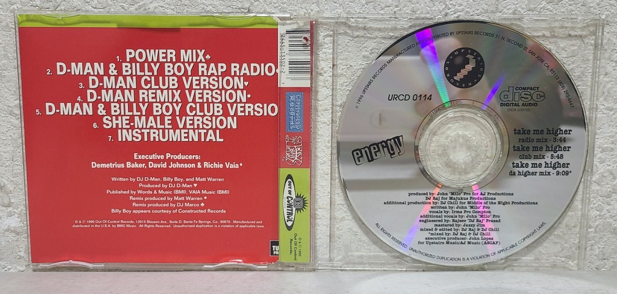 DJ D-Man & Billy Boy Dooky Boody CD Maxi-Single 1996 Hard Ghetto