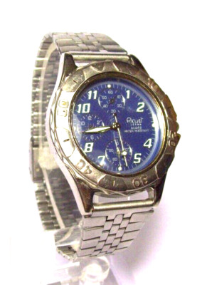 Acuet Mens Dress Watch Sexy Handsome Executive fits 6.75--8.25'' Looks Runs Great