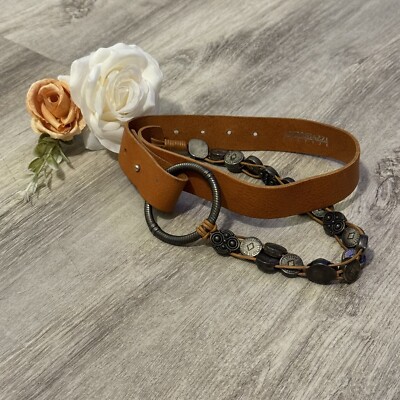 Antionazzi Firenze Dark Brown Leather Belt s-l400.jpg main image 3
