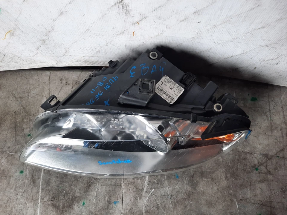 Faro izquierdo halógeno AUDI A4 QUATTRO 2005-2009 (06-08 sedán/carro) OEM USADO Foto 4 de 4