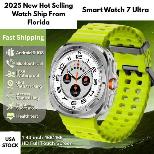 32GB GPS Smart Watch 1.5” Touchscreen Fitness Health Tracker Ships From Florida - Bild 2 von 10