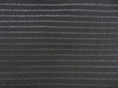 4228T10z500 Vintage Japanese Kimono Silk HAORI Black - Picture 3 of 6