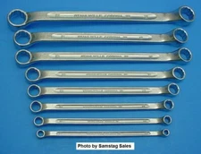 STAHLWILLE Germany 23/8 Metric Double Box End Offset Wrench Set  96410704