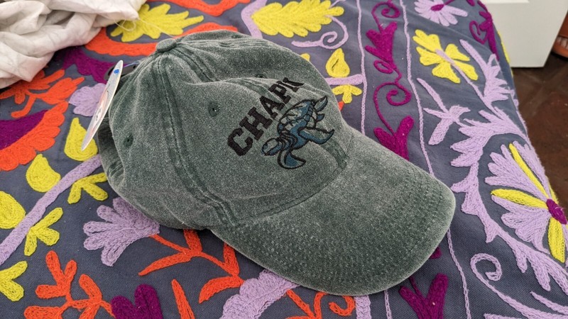 Chapin Norman eco turtle vintage salt life style fishing hat salt life