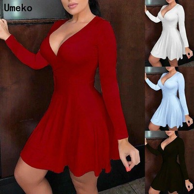 VESTIDOS DE FIESTA CORTOS DE moda vestido de mujer Casual Elegante Noche  2021 EUR 22,75 - PicClick FR