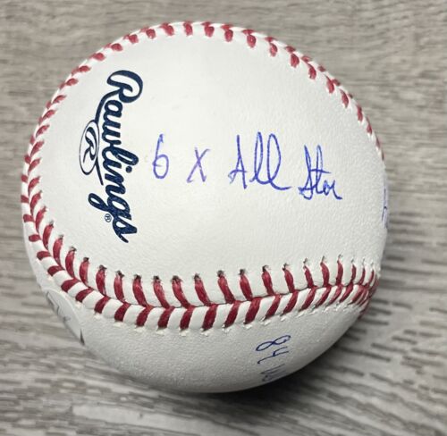 Alan Trammell Detroit Tigers Signed & 5x Inscribed Career Stat MLB Baseball JSA - Picture 3 of 5