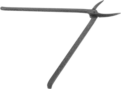 Blacksmith Scroll Tongs Blacksmith 16'' Curved Jaw Scroll Tongs Pointed Tongs - Picture 10 of 11