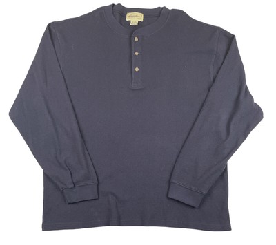 Eddie Bauer Long Sleeve Henley Shirt 