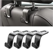 Car Headrest Hooks   4 Pack Back Seat Hangers for Bags  Purses