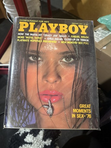 3163 PLAYBOY MAGAZINE FEBRUARY 1977 Raquel Welch
