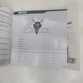 Speed Devils Sega Dreamcast *INSTRUCTION MANUAL ONLY* Authentic Original