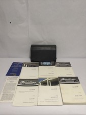08 2008 LEXUS IS250 IS350 OWNERS MANUAL WITH NAVIGATION SYSTEM & CASE