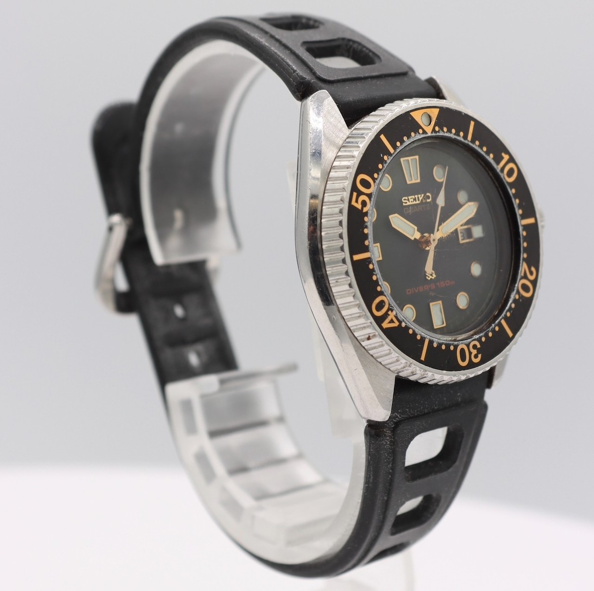 Vintage 34mm 1980 Seiko 2625-0019 Diver Ladies Quartz
