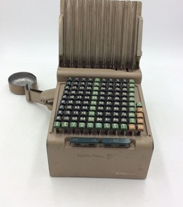 Vintage Brandt Automatic Cashier Mechanical Coin Changer Machine Bank Equipment