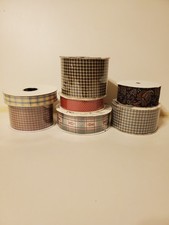 VTG Assorted Wire Ribbon, 125 yd Lot
