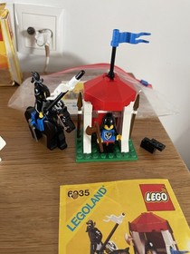 lego castle sets 6023, 6010, 6035 complete with instructions & 6022, 6034 Manual