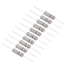 20 x 5Watt 0.2 Ohm Carbon Film Resistor 5% Tolerance Axial Lead Colored Ring