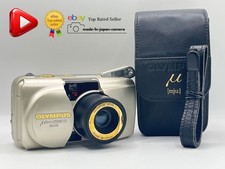 MINT w/Caes OLYMPUS mju stylus ZOOM 115 DLX Compact Film Camera From JAPAN