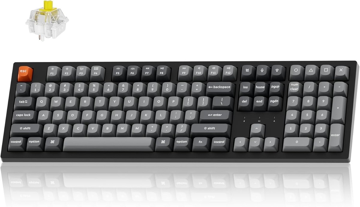 Keychron K10 Max Wireless Custom Hot-swap Super Banana Switch | eBay