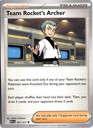 Team Rocket's Archer 201/217 Ascended Heroes