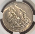 Greece 1930 20 Drachmai Rare High Superb Gem NGC 63PQ Full Luster  LV — photo 7