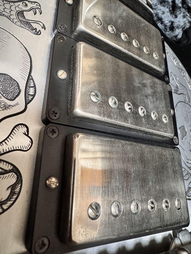 Zemaitis S24DT S Discfront Guitar Skulls & Snakes Used Zemaitis S24DT S Discfront Guitar Skulls & Snakes Used