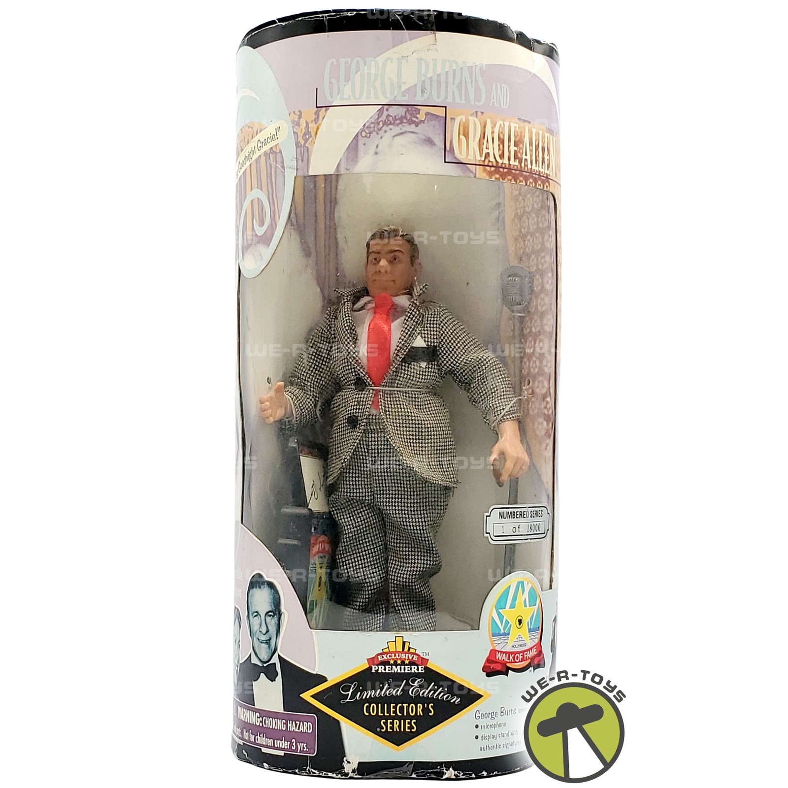 George Burns and Gracie Allen george BURNS Action Figure 1997 #23000 NRFB