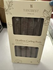 YaniBest Heatless Curling Rods for Effortless Wavy Styles Brand New In Box