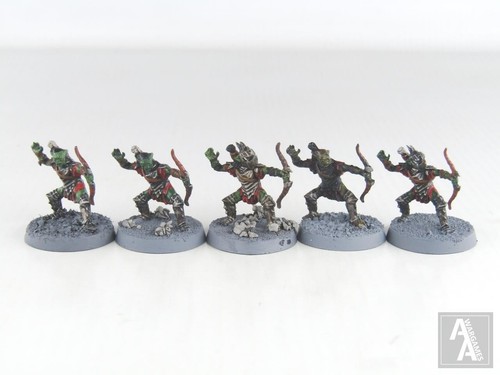 32X MORIA GOBLIN Warriors + 2X Goblin METAL Lord of the Rings Games Workshop EUR 32,50 - FR