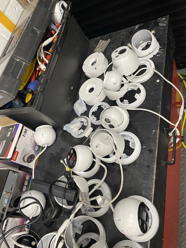 Dahua CCTV bundle kit X 10 Cameras Used Free Postage Read Below All POE - Image 2 of 4