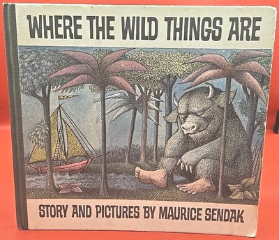 Where The Wild Things Are 1963 First 1st Edition Maurice Sendak Hardback Nice ++
