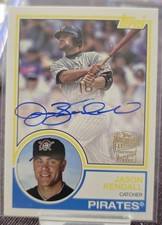 2023 Topps Archives - 1983 Fan Favorite Autographs Jason Kendall #83FF-JK (AU)