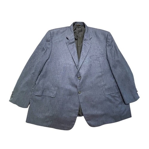 Hickey Freeman x Loro Piana Sunset Cashmere & Silk Jacket USA Navy Size 52 R Men - Picture 2 of 8