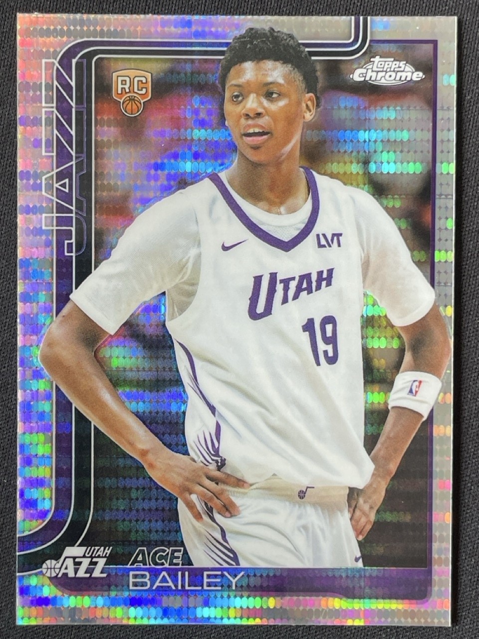 Ace Bailey 2025-26 Topps Chrome Pulsar Refractor Base RC #255 -xql5