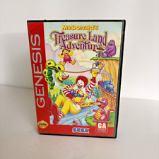 McDonald's Treasure Land Adventure (Sega Genesis, 1993) Authentic  no manual