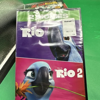 #N60- Rio 2 Movies Collection DVD 2-Disc Set from The Creators of Ice Age
