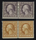 CKStamps: US Stamps Collection Scott#494 495 Washington Mint NH OG 24 1/2mm