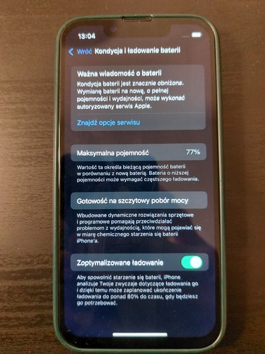 iPhone 13 mini Czerwony 128 GB 77% baterii - Zdjęcie 6 z 10