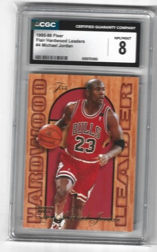 1995 Fleer Jordan CGC 8