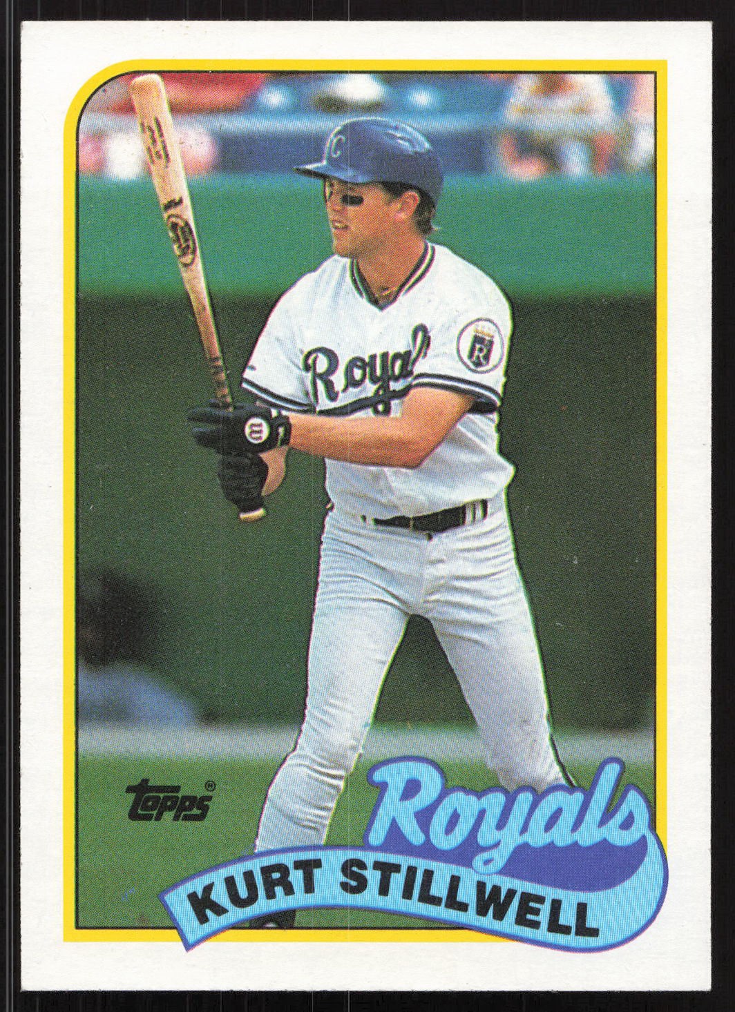 1989 Topps #596b Kurt Stillwell