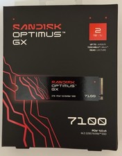 SANDISK OPTIMUS GX 2TB 7100 PCle 4.0x4 M.2 2280 NVMe SSD- BRAND NEW SEALED.