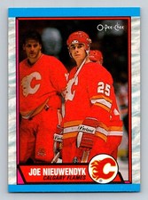 #138 Joe Nieuwendyk 1989-90 O-Pee-Chee Calgary Flames